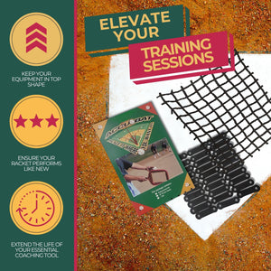 Coaches Helper Replacement Kit (20 OZ, Red) – Net, 30 Bands & Guidebook