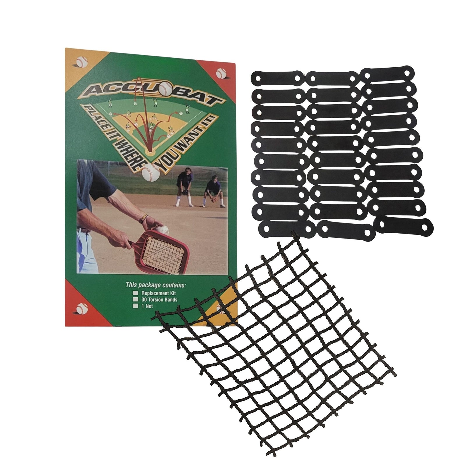 Coaches Helper Replacement Kit (20 OZ, Red) – Net, 30 Bands & Guidebook