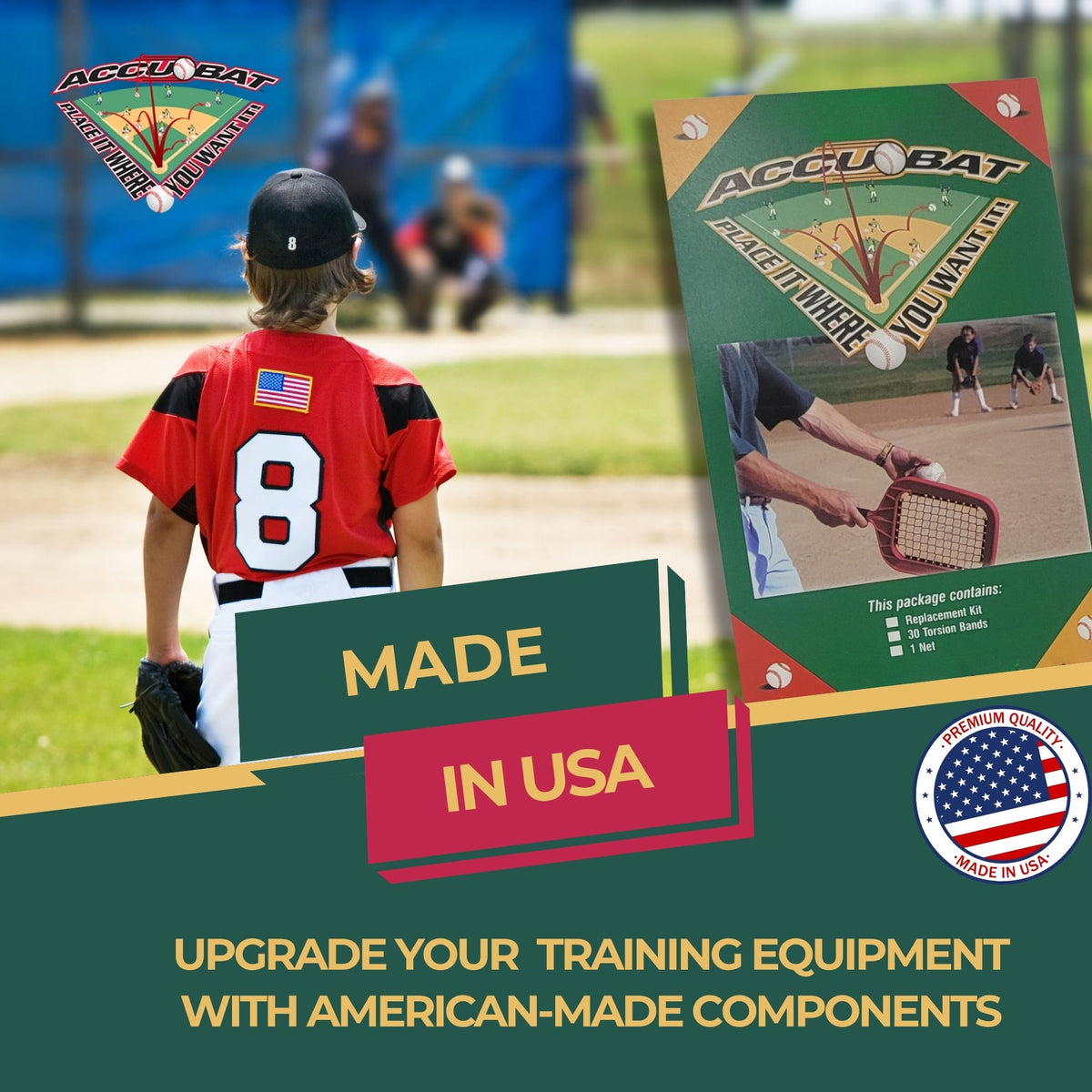 Coaches Helper Replacement Kit (20 OZ, Red) – Net, 30 Bands & Guidebook